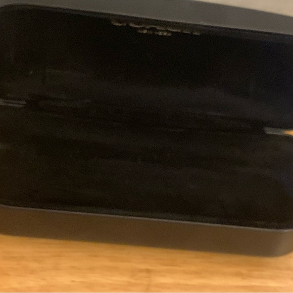 Coach Glossy Black Eyeglass Case - Picture 3 of 3